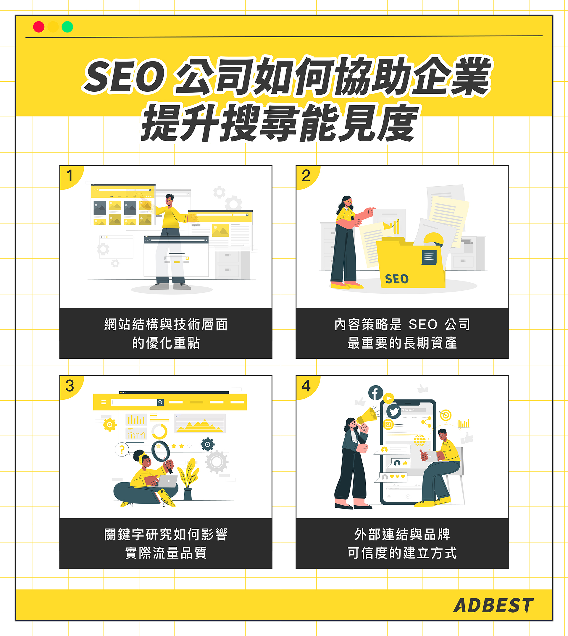 SEO公司如何協助企業提升搜尋能見度