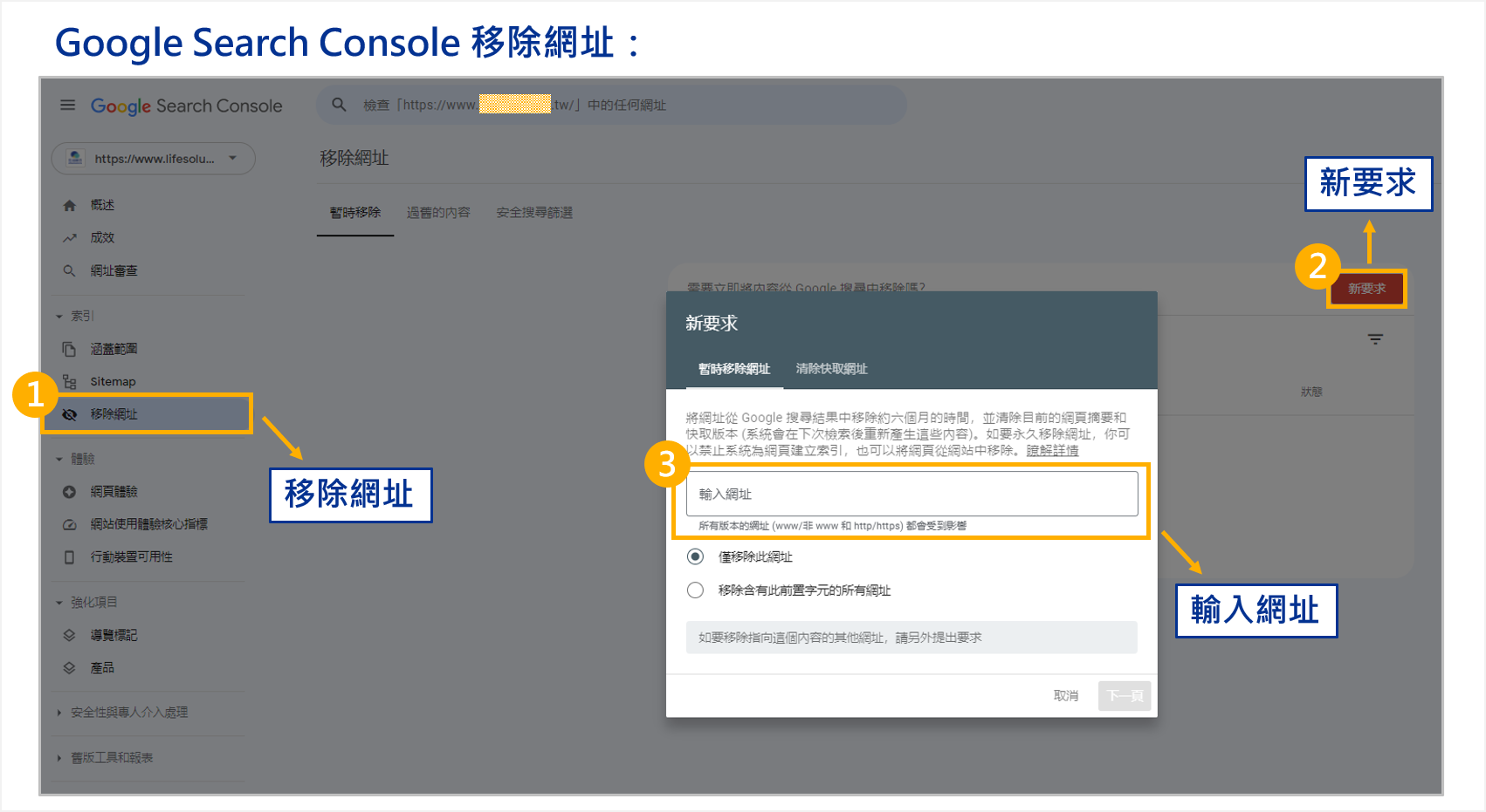 排除Google搜尋結果之子目錄