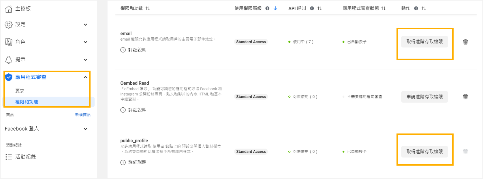 FACEBOOK 快速登入異常解決辦法